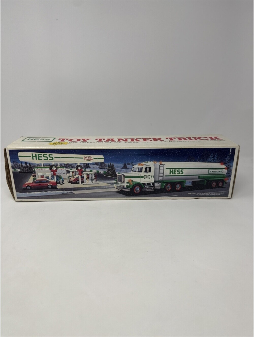 1990 HESS TOY TANKER TRUCK VINTAGE (BRAND NEW) WITH ORIGINAL BOX